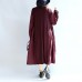 purple casual patchwork silk cotton cardigans oversize long sleeve long outwear